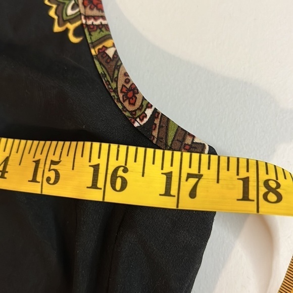 Sandra DARREN Maxi Dress Crocheted Type Back size 12 - Picture 12 of 15